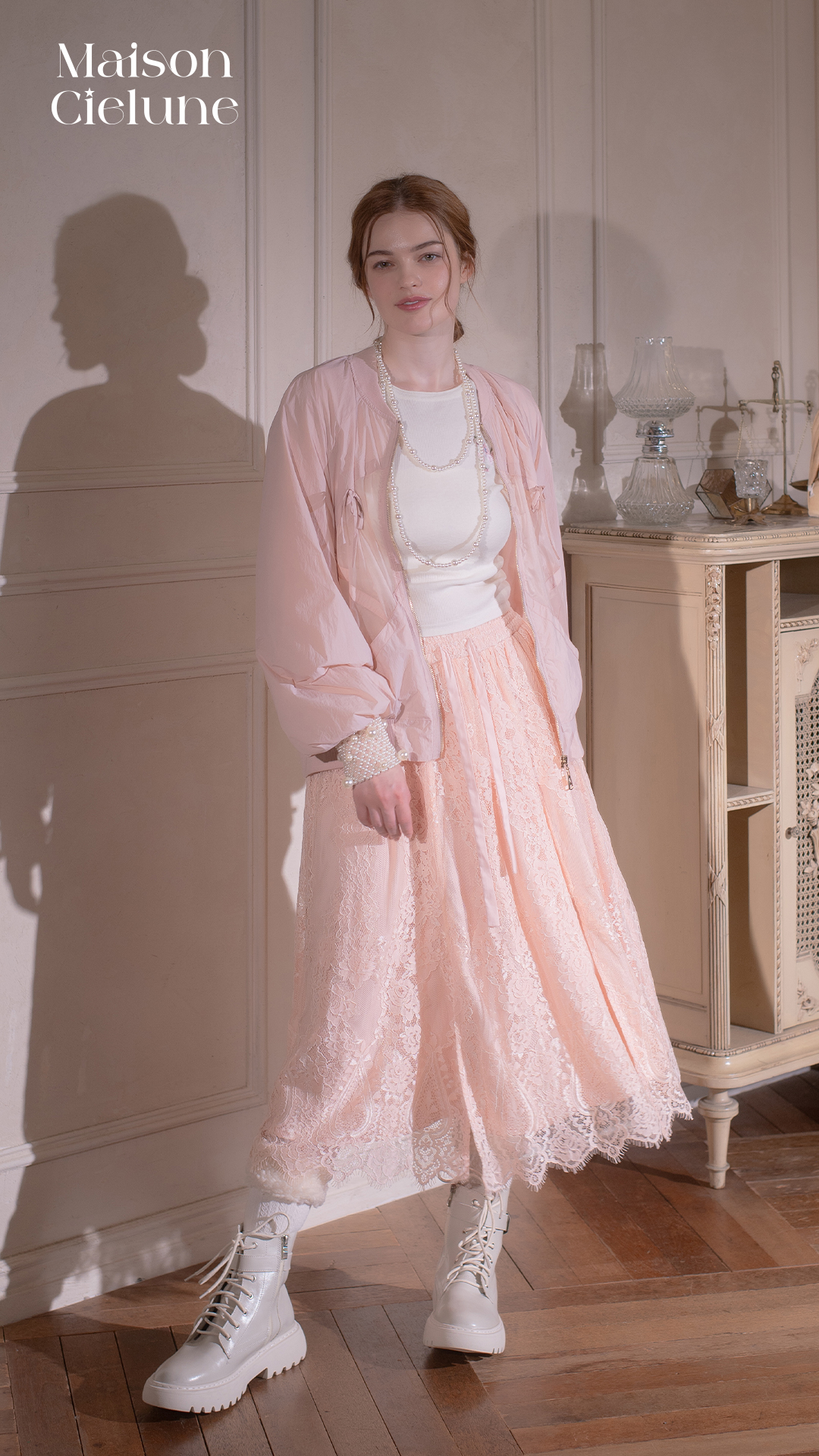 Burgundy Cable Knit Dress